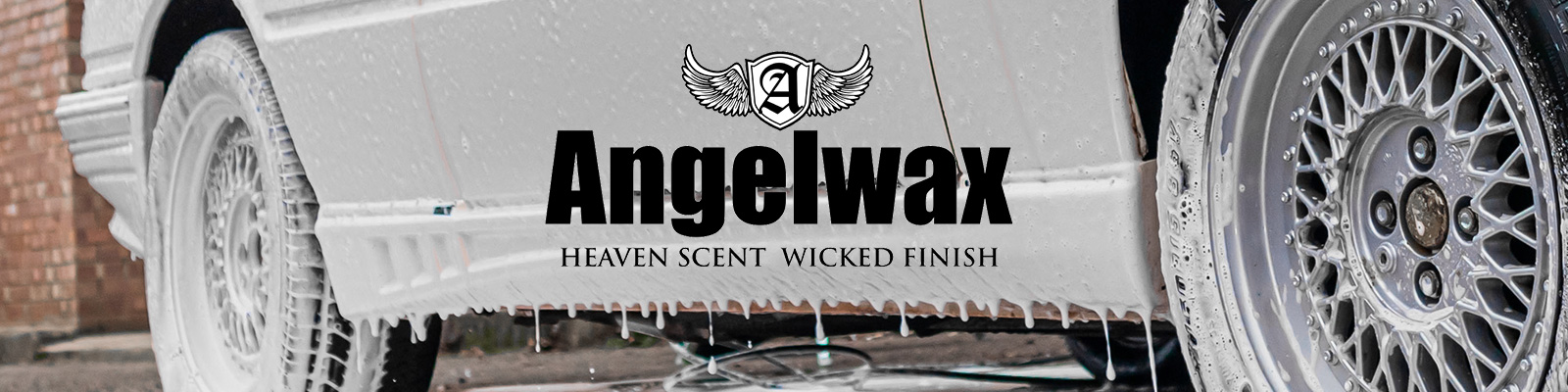 Angelwax pink snow foam car shampoo